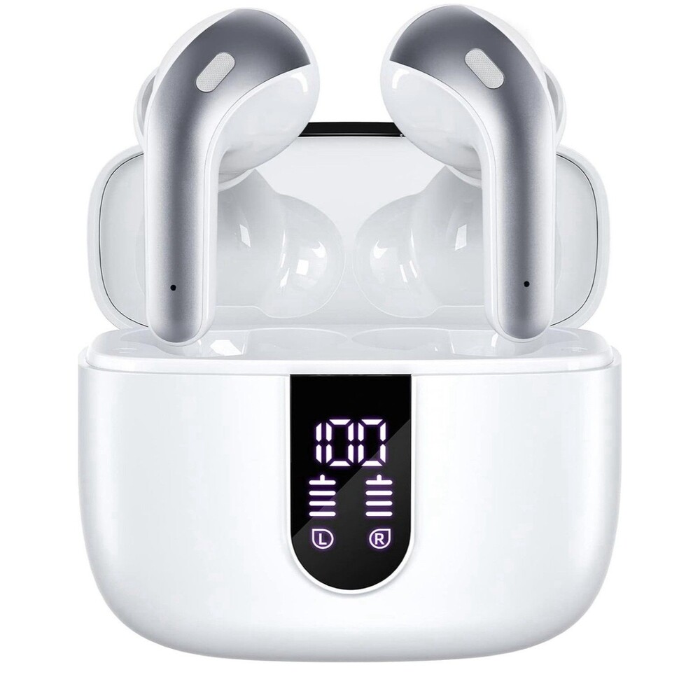 TAGRY X08 Bluetooth Headphones True Wireless Earbuds White